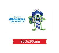 IGIRC Tapis De Souris De Jeu De Vitesse Monsters University |Tapis De Souris XXL | 800 X 300Mm Grand Format |Base De 2Mm D'Épaisseur | Précision Et Vitesse Parfaites, M