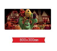 IGIRC Tapis De Souris De Jeu De Vitesse Monsters University |Tapis De Souris XXL | 800 X 300Mm Grand Format |Base De 2Mm D'Épaisseur | Précision Et Vitesse Parfaites, U