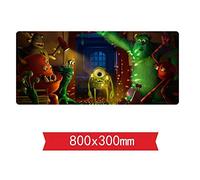 IGIRC Tapis De Souris De Jeu De Vitesse Monsters University |Tapis De Souris XXL | 800 X 300Mm Grand Format |Base De 2Mm D'Épaisseur | Précision Et Vitesse Parfaites, G
