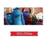 IGIRC Tapis De Souris De Jeu De Vitesse Monsters University |Tapis De Souris XXL | 800 X 300Mm Grand Format |Base De 2Mm D'Épaisseur | Précision Et Vitesse Parfaites, S