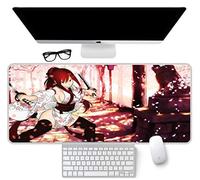 IGIRC Tapis De Souris De Jeu Fairy Tail Speed |Tapis De Souris XXL | 700 X 300Mm Grand Format |Base De 2Mm D'Épaisseur | Précision Et Vitesse Parfaites, K
