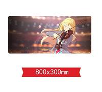 IGIRC Tapis De Souris De Jeu Lie in April - Dimension 800 X 300 X 3 Mm - Base en Caoutchouc Antidérapante - Tissage Texturé Traité Spécial Et Bord Cousu, D