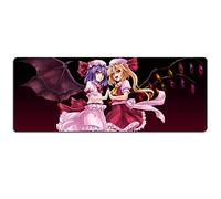 IGIRC Tapis De Souris De Jeu Rapide De Projet East Project, Tapis De Souris 900X400 Mm, Grand Tapis De Souris Grand Format XXL avec Base De 3 Mm D'Épaisseur, pour Ordinateurs Portables, Pc, M