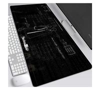 IGIRC Tapis De Souris De Jeu Steins Gate Speed Gaming, Tapis De Souris 800X300Mm, Grand Tapis De Souris XXL Étendu avec Base Épaisse De 3 Mm, Précision Et Rapidité Parfaites,