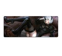 IGIRC Tapis De Souris De La Gamme Speed Gaming De L'Ère Mécanique, Tapis De Souris 900X400 Mm, Large Tapis De Souris Grand Format XXL avec Base De 3 Mm D'Épaisseur, pour Pc, D