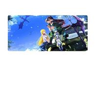 IGIRC Tapis De Souris Dessin Animé Sailor Moon Speed Gaming, Tapis De Souris 800 X 300 Mm, Large Tapis De Souris Grand Format XXL avec Base De 3 Mm D'Épaisseur, pour Ordinateurs Portables, Pc