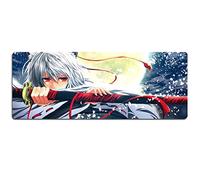 IGIRC Tapis De Souris East Project 800X300Mm, Tapis De Souris De Jeu Rapide, Large XXL Large Tapis De Souris avec Base De 2Mm D'Épaisseur, pour Ordinateurs Portables, Pc, Q