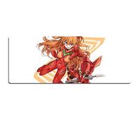 IGIRC Tapis De Souris Evangelion 800X300Mm, Tapis De Souris Speed Gaming, Large XXL Large Tapis De Souris avec Base Épaisse De 2Mm, pour Ordinateurs Portables, Pc