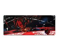 IGIRC Tapis De Souris Evangelion 800X300Mm, Tapis De Souris Speed Gaming, Tapis De Souris Grand Format XXL avec Base Épaisse De 2 Mm, pour Ordinateurs Portables, Pc