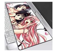 IGIRC Tapis De Souris Extra-Large De 800X300Mm Best De FilleMousepad Gaming, Tapis De Souris Anti-Dérapant en Caoutchouc Naturel avec 3Mm De Côté, R