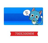 IGIRC Tapis De Souris Fairy Tail 700X300Mm, Tapis De Souris Gaming avec Base Épaisse Et Précise, pour Ordinateur Portable, Pc, A