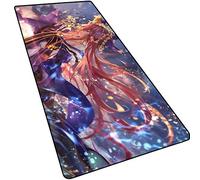 IGIRC Tapis De Souris Fate Anime Saber 800X300Mm, Vitesse De Levage Parfaite, Large Tapis De Souris Grand Format XXL avec Base De 3 Mm D'Épaisseur, pour Ordinateurs Portables, Pc, A