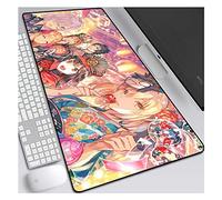 IGIRC Tapis De Souris Fate Anime Saber 800X300Mm, Vitesse De Levage Parfaite, Tapis De Souris Grand Format XXL avec Base De 3Mm D'Épaisseur, pour Ordinateurs Portables, Pc