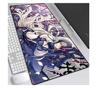 IGIRC Tapis De Souris Fate Anime Saber 800X300Mm, Vitesse De Levage Parfaite, Tapis De Souris Grand Format XXL avec Base De 3 Mm D'Épaisseur, pour Ordinateurs Portables, Pc