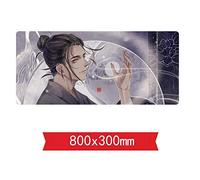 IGIRC Tapis De Souris Gaming Outcast, Dimension 800 X 300 X 3 Mm, Base en Caoutchouc Antidérapant, Tissu Texturé Traité Spécial Et Bord Cousu, A