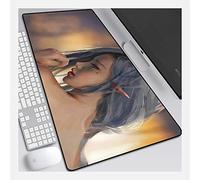 IGIRC Tapis De Souris Ghost Blade 900X400Mm, Tapis De Souris Gaming avec Base Épaisse Et Précise, pour Ordinateur Portable, Pc, K
