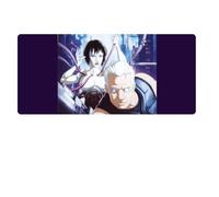 IGIRC Tapis De Souris Ghost in The Shell, 800 X 300 X 3 Mm, Base en Caoutchouc Antidérapante, Compatible avec Les Souris Laser Et Optiques, G