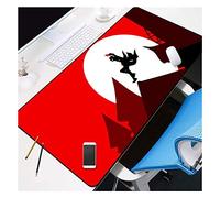 IGIRC Tapis de Souris Goddess futaba 5 Speed Gaming Mouse Pad | XXL Mousepad |800 x 300mm Large Size| 3mm-Thick Base | Perfect Precision and Speed, D