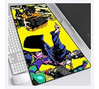 IGIRC Tapis De Souris JoJo Bizarre Adventure 900X400Mm, Tapis De Souris Speed Gaming, Tapis De Souris Grand Format Extended XXL avec Base Épaisse De 3 Mm, pour Ordinateurs Portables, Pc