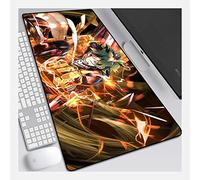 IGIRC Tapis De Souris Justice 800X300Mm De My Hero Academia One, Tapis De Souris De Jeu Rapide Et Précis avec Une Base De 3Mm D'Épaisseur, pour Ordinateurs Portables, Pc, V