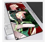 IGIRC Tapis De Souris Justice 800X300Mm De My Hero Academia One, Tapis De Souris Gaming De Précision Et De Rapidité avec Base De 3Mm D'Épaisseur, pour Ordinateurs Portables, Pc