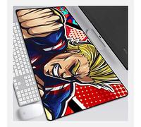IGIRC Tapis De Souris Justice 900X400Mm De My Hero Academia One, Tapis De Souris De Jeu Rapide Et Précis avec Base Épaisse De 3Mm, pour Ordinateurs Portables, Pc