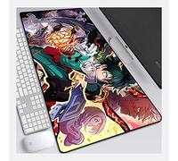 IGIRC Tapis De Souris Justice 900X400Mm De My Hero Academia One, Tapis De Souris De Jeu Rapide Et Précis avec Base Épaisse De 3Mm, pour Ordinateurs Portables, Pc,