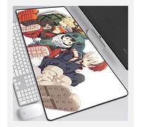 IGIRC Tapis De Souris Justice 900X400Mm De My Hero Academia One, Tapis De Souris Gaming De Précision Et De Rapidité avec Base De 3Mm D'Épaisseur, pour Ordinateurs Portables, Pc