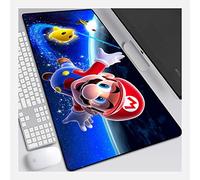 IGIRC Tapis De Souris Louise Mario 900X400Mm, Tapis De Souris Gaming avec Base Épaisse Et Précise, pour Ordinateur Portable