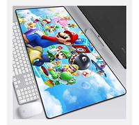IGIRC Tapis De Souris Louise Mario 900X400Mm, Tapis De Souris Gaming avec Base Épaisse Et Précise, pour Ordinateur Portable, Pc, A