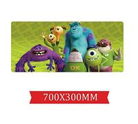 IGIRC Tapis De Souris Monsters University 700X300Mm, Grand Tapis De Souris De Jeu Professionnel Grand Format XXL avec Base De 3 Mm D'Épaisseur, pour Ordinateurs Portables
