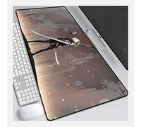 IGIRC Tapis De Souris Nier Gestalt 900X400Mm, Tapis De Souris De Jeu Rapide Et Précis avec Une Base Épaisse De 3 Mm, pour Ordinateurs Portables, Pc