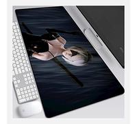 IGIRC Tapis De Souris Nier Gestalt 900X400Mm, Tapis De Souris De Jeu Rapide Et Précis avec Une Base Épaisse De 3 Mm, pour Ordinateurs Portables, Pc, H