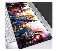 IGIRC Tapis De Souris Overlord 800X300Mm, Grand Tapis De Souris De Jeu Professionnel Grand Format XXL avec Base De 3 Mm D'Épaisseur, pour Ordinateurs Portables