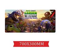 IGIRC Tapis De Souris Plants Vs. Zombies 700X300Mm, Tapis De Souris Speed Gaming, Large XXL Large Tapis De Souris avec Base Épaisse De 2Mm, pour Ordinateurs Portables, Pc
