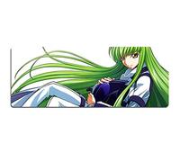 IGIRC Tapis De Souris Rebel Lulu 800X300Mm Extra-Large, Tapis De Jeu, Tapis De Souris Anti-Dérapant en Caoutchouc Naturel avec Bordure Verrouillable De 3 Mm