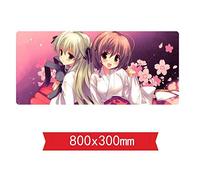 IGIRC Tapis De Souris Sora Kasugano Speed Gaming, Tapis De Souris 800X300 Mm, Large Tapis De Souris Grand Format XXL avec Base Épaisse De 3 Mm, pour Ordinateurs Portables, Pc
