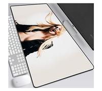 IGIRC Tapis De Souris Speed Gaming Avril Lavigne, Tapis De Souris 900X400 Mm, Grand Tapis De Souris XXL Étendu avec Base Épaisse De 3 Mm, Précision Et Rapidité Parfaites, L