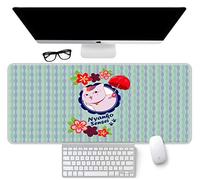 IGIRC Tapis De Souris Speed Gaming Naughty Cat, Tapis De Souris 700X300Mm, Large XXL Large Tapis De Souris avec Base Épaisse De 3Mm, pour Ordinateurs Portables, Pc, M