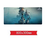 IGIRC Tapis De Souris Speed Gaming pour Avions De Guerre War, 800X300Mm Mousepad, Extended XXL Large Tapis De Souris avec Base De 3Mm D'Épaisseur, pour Ordinateurs Portables, Pc, A