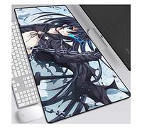 IGIRC Tapis De Souris Speed Gaming Shooter Rock Noir, Tapis De Souris 900X400Mm, Large XXL Étendu Tapis De Souris avec Base Épaisse De 3Mm, Précision Et Vitesseparfaites, L