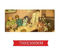 IGIRC Tapis De Souris Steins Gate 700X300Mm, Tapis De Souris Gaming avec Base Épaisse Et Précise, pour Ordinateur Portable, Pc