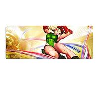 IGIRC Tapis De Souris Street Fighter Gaming - Dimension 900 X 400 X 3 Mm - Base en Caoutchouc Antidérapante - Tissage Texturé Traité Spécial Et Bord Cousu, O