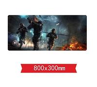 IGIRC Tapis De Souris War Games 800X300Mm, Tapis De Souris De Jeu Rapide, Large XXL Large Tapis De Souris avec Base Épaisse De 2Mm, pour Ordinateurs Portables, Pc