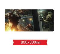 IGIRC Tapis De Souris War Games 800X300Mm, Tapis De Souris De Jeu Rapide, Large XXL Large Tapis De Souris avec Base Épaisse De 2Mm, pour Ordinateurs Portables, Pc