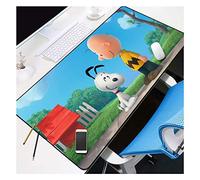 IGIRC Tapis de Souris White Dog 800X300mm Mouse Pad, Speed Gaming Mousepad,Extended XXL Large Mousemat with 3mm-Thick Base,for notebooks, PC, A