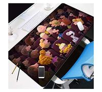 IGIRC Tapis de Souris White Dog 800X300mm Mouse Pad, Speed Gaming Mousepad,Extended XXL Large Mousemat with 3mm-Thick Base,for notebooks, PC, N