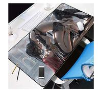 IGIRC Tapis de Souris wlop Ghost Blade Speed Gaming Mouse Pad | XXL Mousepad |800 x 300mm Large Size| 3mm-Thick Base | Perfect Precision and Speed, M