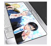 IGIRC Tapis De Souris Yuri on Ice Speed Gaming, Tapis De Souris 800X300Mm, Grand Tapis De Souris Grand Format XXL avec Base Épaisse De 3 Mm, Précision Et Rapidité Parfaites