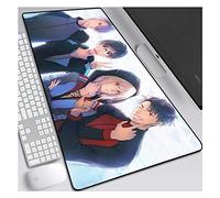 IGIRC Tapis De Souris Yuri on Ice Speed Gaming, Tapis De Souris 900X400Mm, Grand Tapis De Souris XXL Étendu avec Base Épaisse De 3 Mm, Précision Et Rapidité Parfaites